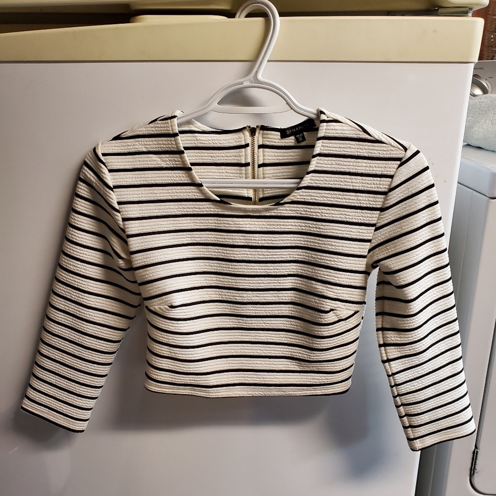 Striped Dynamite Crop Top